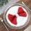 BalsaCircle 100 Pieces 17" Red Polyester Luncheon Napkins Wedding 8