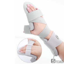 Supporto per la mano regolabile, tutore notturno per le dita, supporto ortopedico per il polso, riabilitazione articolare e tendinea.