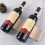 11.54in Plastic Wine Rack - Stackable & Stable for Home & Kitchen Storage Dark Gray 4