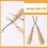 Worgeous6PCS Εργαλεία πλεξίματος για μαλλιά και χαλιά Σετ βελονών με γάντζο για ύφανση, 7
