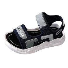Sandalias de playa cómodas y elegantes para niño Ediodpoh con suelas suaves, color gris_003 1.5