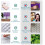 100pcs Disposable Ice Cube Bags, Stackable & Self-Seal, Compatible with Home Freezers, Transparent 5