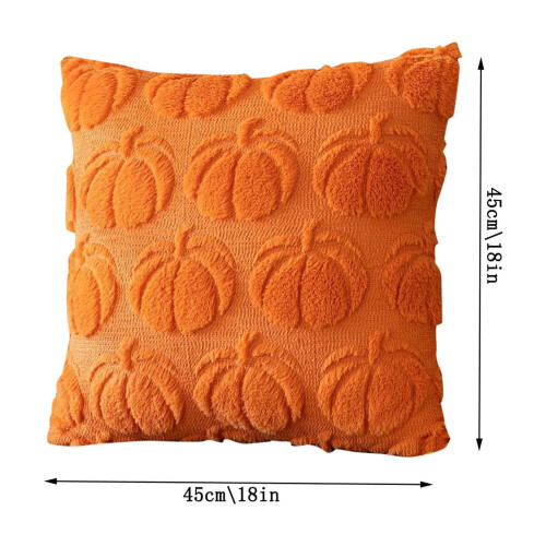 Clúdach Pillow Pumpkin Fall18x18 2