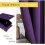 Κουρτίνες συσκότισης Royal Purple 34x60 ίντσες, με ροδέλα, 2 2