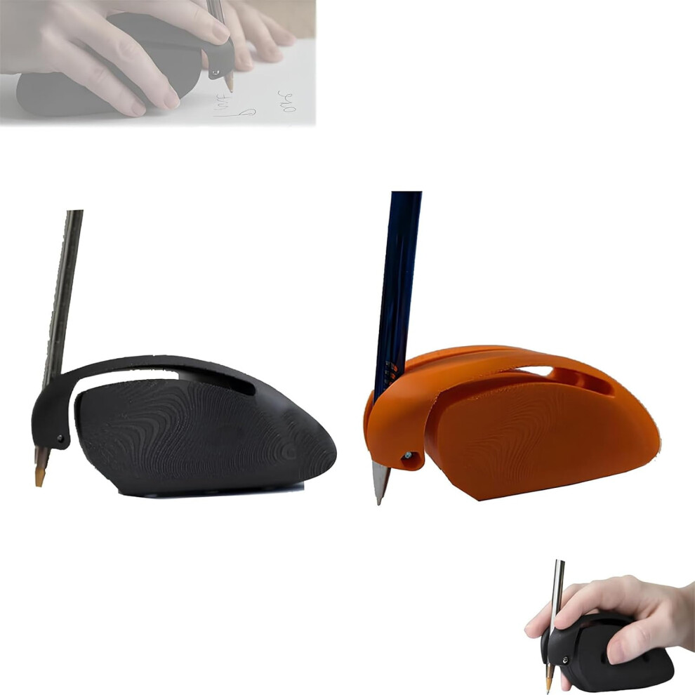 Assistive Writing & Drawing Device, Pen Holder for Limited Mobility, Pencil Gripper Handwriting Aid, Left/Right-Hand Compatible