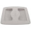 Coperchio in silicone per tostapane da cucina, per 2 fette - Grigio, 6,89" x 4,13" x 0,59" 5
