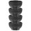 Boluri pentru servit chips dip, negre, mine4buc 7
