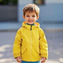 Chlapecká větrovka pro děti, lehká kapuce na zip, pro outdoorové aktivity a běžné nošení, vhodná pro věk 15 až 10 let
