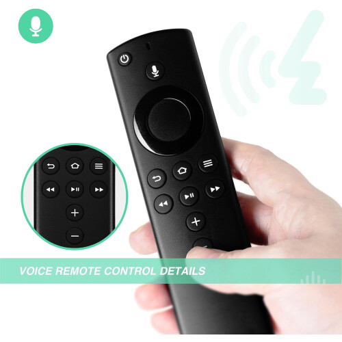 Telecomando sostitutivo per Fire Stick con controllo vocale 1