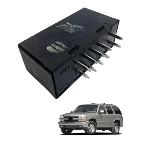 Relé de pisca-pisca LM487LED compatível com Chevy/GMC/Cadillac/Hummer 2003-2007 (GMT800), corrige hiperintermitência