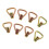 Set of 8 Hook For Webbing Ratchet Straps Strap Hooks 1