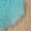 Tapis en peluche en forme de cœur 40x50cm 2