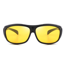 Polarized Night Vision Goggles for Driving – Anti-Glare, High-Beam Protection – Compatible with Night Vision Systems