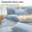 Σετ σεντόνια Tupukom 4 τεμαχίων (king size/twin/full/queen size) – Πολυτελή κλινοσκεπάσματα 4
