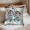 Set de perne cu imprimeu animal, material moale, 45x45 cm 4