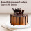 10-Pack 6" White Cake Drum Boards, 1/2" Thick Corrugated Cardboard, Compatible with Multi-Layer Cakes 7
