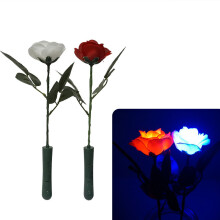 Rose rouge artificielle LED (1 pièce)