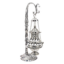Brûleur d'encens avec couvercle, porte-encens, décoration pour la maison ou le bureau