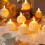 Bougie citrouille à piles (lot de 12) 2
