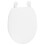 Bathroom Accessory Toilet Seat Lid White 1Pcs 6