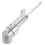 OUNONA Silver Right Angle Drill Extension S for Car with Magnetic Hex Socket and 5
