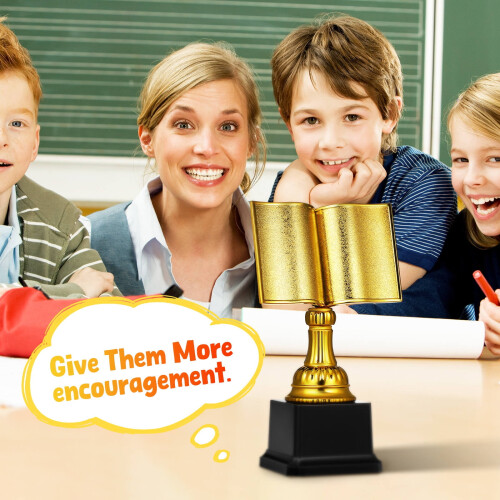 Βραβείο RENACLIPY Golden Plastic Book Trophy για την Αναγνώριση Ανάγνωσης, Νικητών, Παιδιών και 2
