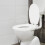 Bathroom Accessory Toilet Seat Lid White 1Pcs 4
