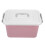 unbranded Storage Bins Plastic for Stackable Clear Container Toy Child Pink 1