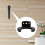3pcs Wall-mounted Mic Rack Sturdy Microphone Holder No Wire Microphone Hook 8