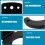 3pcs Wall-mounted Mic Rack Sturdy Microphone Holder No Wire Microphone Hook 7