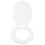 Bathroom Accessory Toilet Seat Lid White 1Pcs 7