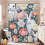 Paasdouchegordijn 70x90 inch polyester met haken 5