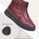 Wasserdichte Damen-Winterstiefel mit Plüschfellfutter 4