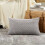 Μαξιλάρι μέσης Boho γκρι 12x20 ίντσες (30x50εκ.) 2 τεμάχια 2