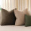 Conjunto de 2 capas de almofada decorativas em bouclé, 66x66 cm (26x26 polegadas) – Capas de almofada texturizadas em tons neutros, compatíveis 7