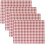 Cork Placemats Set of 4, 12 x 16 in, Rectangular 1