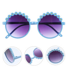 Sunglasses Pc Ac Round For Children Summer Travel 1 Pair 4.9X4.8X2.1In