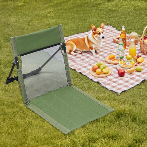 Folding Camping Chair with Backrest – Lightweight, 1