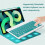 Keyboard Case with Ñ for compatible with iPad 9.7 5th and 6th Generation 3