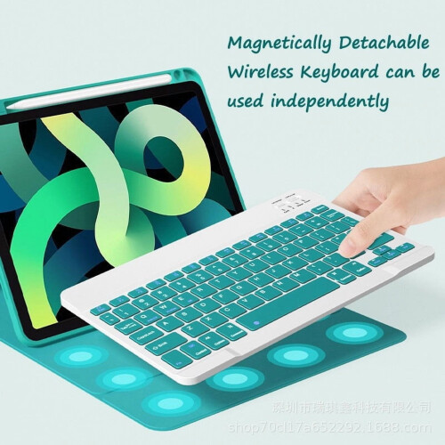 Keyboard Case with Ñ for compatible with iPad 9.7 5th and 6th Generation 2