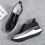 Γυναικεία Μόδα Casual Πλατφόρμες Slip On Loafers Παπούτσια Ψηλοτάκουνα Αθλητικά Παπούτσια 3