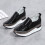 Γυναικεία Μόδα Casual Πλατφόρμες Slip On Loafers Παπούτσια Ψηλοτάκουνα Αθλητικά Παπούτσια 4