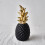 Figurine d'ananas en résine dorée - 15 cm 5