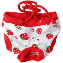 Fralda-calça higiênica fisiológica para cadelas e filhotes, tamanhos M/G/GG.