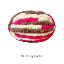 Coperta in filato Ice Bar extra spessa – Ciniglia grossa tessuta a mano fai da te per sciarpa, cappello, cuccia per animali e cuscino – 250 g,