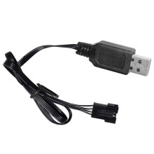 Cavo di ricarica USB per batterie al litio da 7,4 V per modelli ad alta velocità, adattatore SM4P