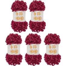 Fingerstickningsgarn Polyester5 nystan500g