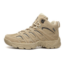 Ediodpoh Men's Casual Sneakers – Lightweight, Breathable, Comfortable, Durable, All-Season Running Shoes, Beige, Size 40