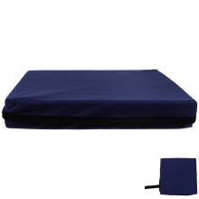 1 pezzo Cuscino per sedile monostrato blu scuro per sedili da stadio, materiale in poliestere