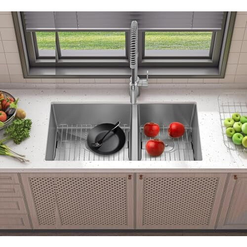 304 Stainless Steel Sink Protector Rack 17.5"x12.4" 2